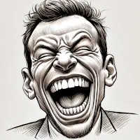 Laughing man
